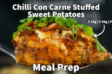 Chilli Con Carne Loaded Potatoes | Meal Prep Episode 14