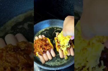 Chili cheese hotdogs toast.