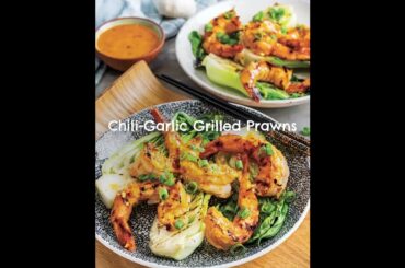 Chili-Garlic Grilled Prawns