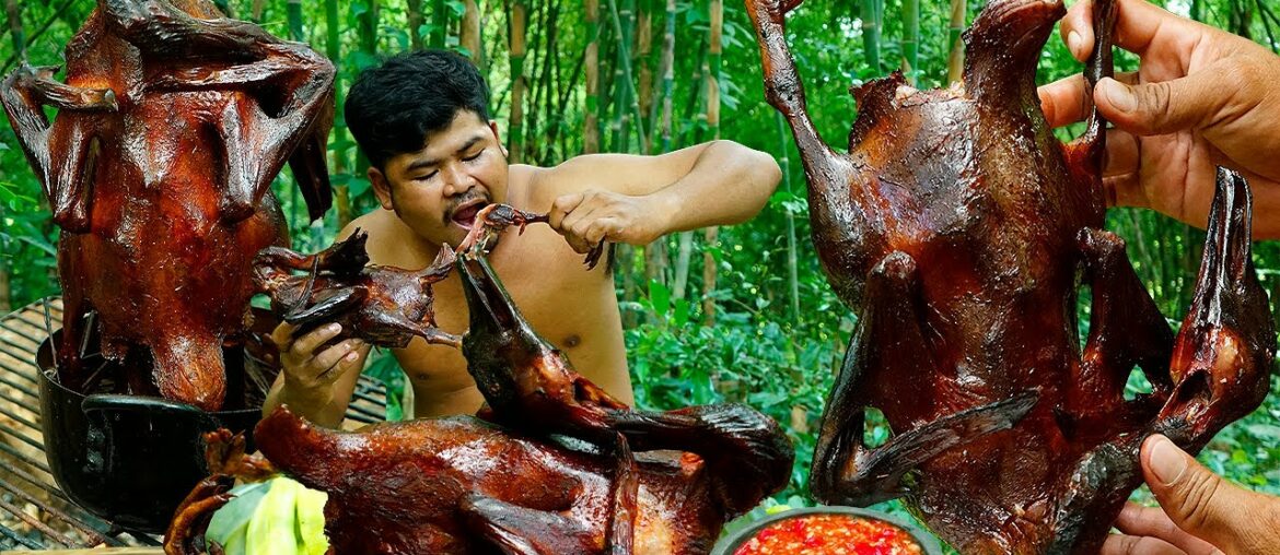Smoked Duck BBQ | Smoked Whole Duck Recipe | Hot Spicy Chili Sauce.