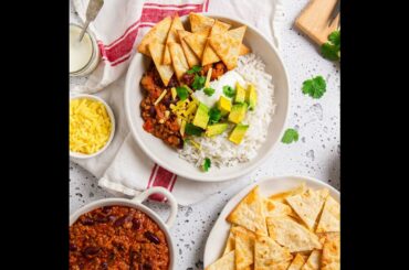 Chilli con carne bowls recipe