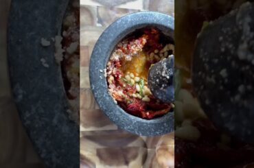 Calabrian Chili and Sundried Tomato Pesto