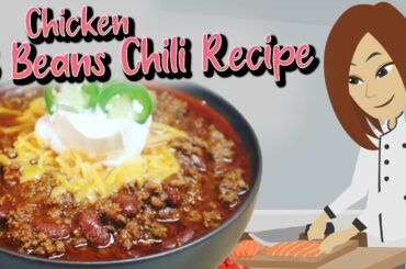How To Cook Chicken 3 Bean Chili [EASY RECIPE] Cooke With Dani