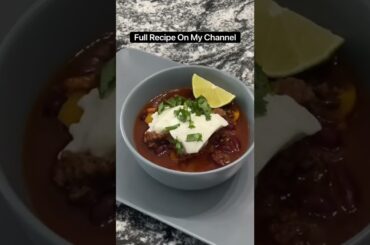 Best Chili Ever #short #shortrecipe #cooking #recipe