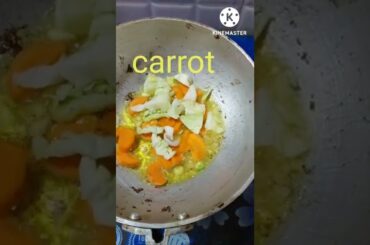 mummy eating today making soya chili