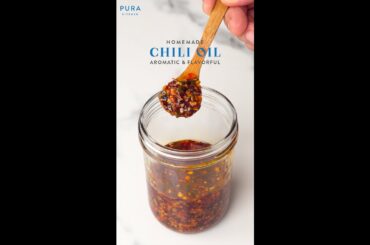Resep Homemade Chili Oil mudah dan enak | The Best and quickest Homemade Chili Oil Recipe #shorts