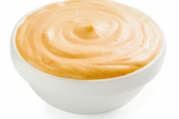 That's how you dip sushi into that sauce. They really added Tabasco on it...