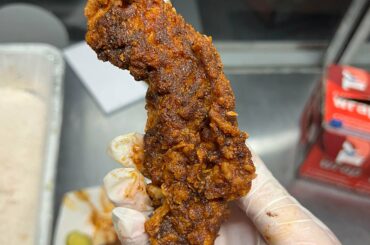 Hot chicken tender