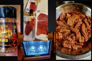 Making Reaper jerky, can't wait to try it