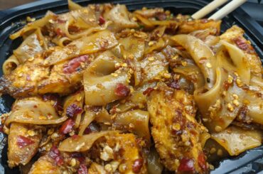 Local thai spot delivered the heat today