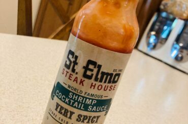 If you like a good horseradish burn, this cocktail sauce is undefeated. This boy got KICK