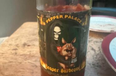 Reaper bbq sauce from pepper palace is now one of my new favorite sauce to eat with