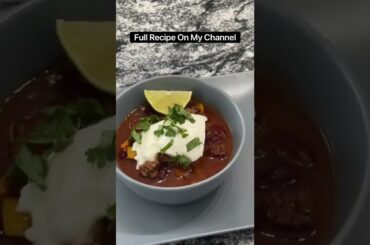 Hot Chocolate Chili #shorts