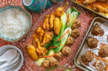 Chili Garlic Baked Chicken Wings