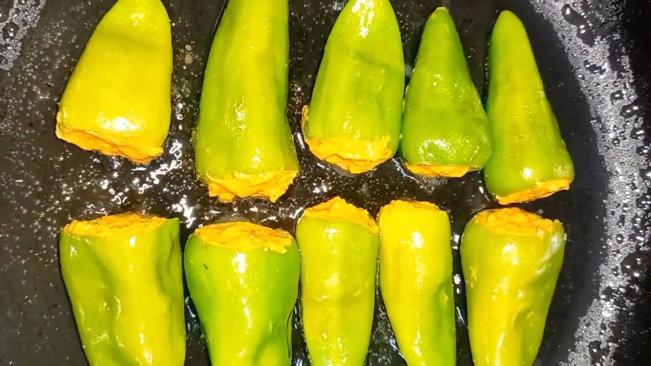 Green Chili Bites Peri Bites Easy Monsoon Special Snacks Recipe