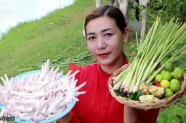 Yummy cooking feet chicken pickle spicy chili recipe