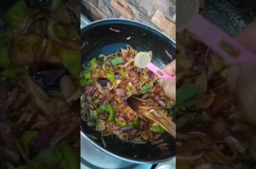 chicken chili please watch full video #food #trending #viral #cooking #love puri video v upload h