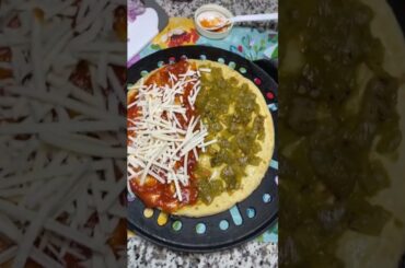 FIRST EVER GREEN CHILI PIZZA! Plant based! MUST TRY! HOMEMADE VEGAN PIZZAS!