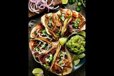 Ancho Chili Leg of Lamb Tacos #shorts