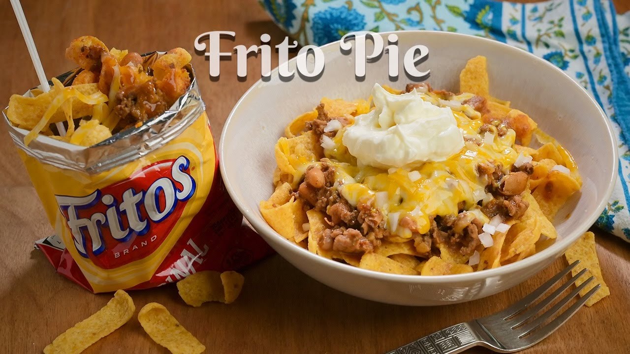 FRITO PIE Easy and Delicious Recipe with Homemade Chili Chili Chili