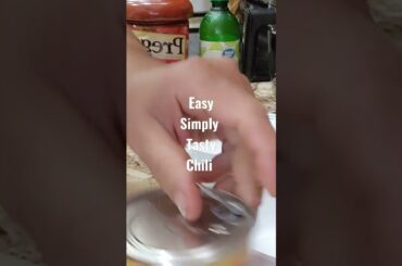 Chili in less than 5 minutes #food #shorts #howtomake