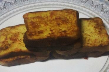 Chili Ginger Garlic French Toast / Dinner Recipes /Snack Recipes/Garlic Recipes/ Ginger Recipes 1227