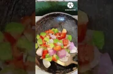 Soya Chilli Recipe ll Indo-Chinese Recipe ll Easy To Make Lunch In 15 Min ll #shorts #soyachilli