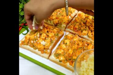 tawa paneer chili cheese toast rescipe for snacks|| #short