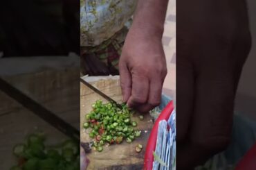 Extreme Onion green chili cucumber cutting ninja #Shorts #Trending #Viral