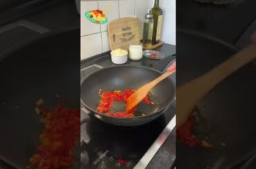 Pasta with cheese and chili! tik tok melikes.kitchen #food