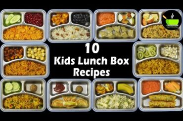 10 Lunch Box Recipes For Kids Vol-4 | Indian Lunch Box Recipes | Quick & Easy Tiffin Ideas For Kids