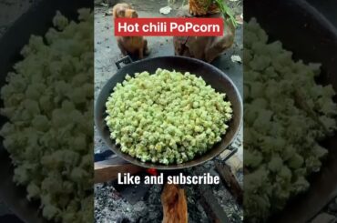 PoPcorn recipe#chili popcorn#Hot chili#popcorn#Yami food
