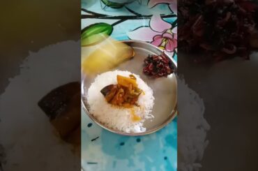 deshi lunch thali/ bengali food vlogger / chili flakes