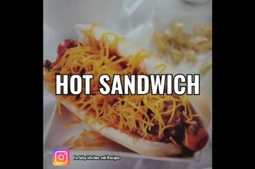 Hotdog chili sandwich recipe