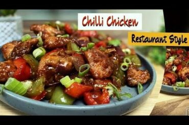 Chilli Chicken Recipe | Restaurant-Style Chilli Chicken Dry | Tasty Chinese Recipe | Chilli Chicken.