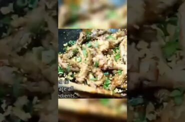 CHILI GARLIC CHICKEN FEET #shorts #chickenfeetrecipe #chicken #garlic #asmr #mukbang