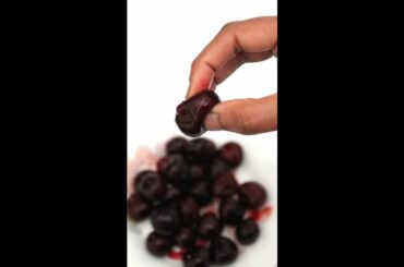 Weird Combo but tastes so good | Episode 7 | Summer Sweet Cherries With Chili | #shorts #asmr