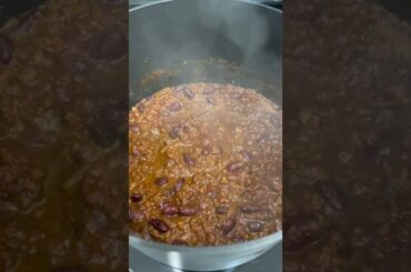 Boiling chili