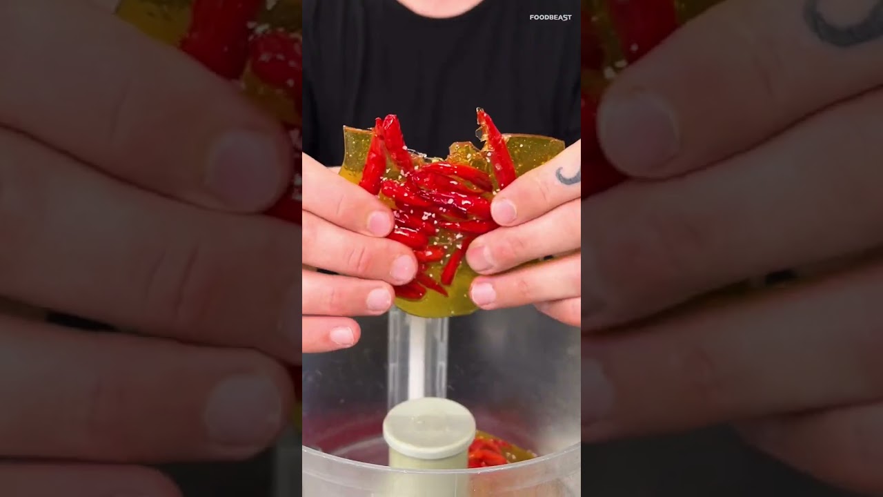 How to Make Candied Thai Chili Ice Cream Rolls shorts Chili Chili