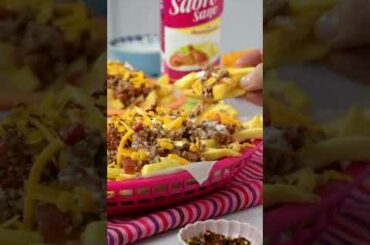 Papas fritas con chili