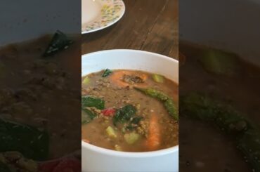 Sauteed Mung Beans with Garden Chili Leaves #shorts #shortvideo