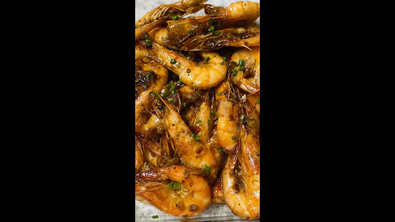 Chili Garlic Butter Shrimp in Oyster sauce Short Chili Chili