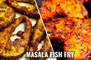 EASY FISH FRY RECIPES | MASALA FISH FRY RECIPES