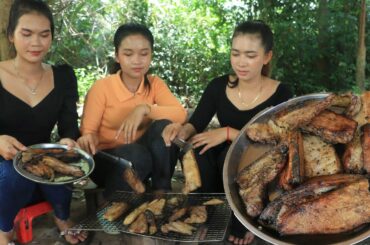 Yummy cooking grilled pork with chili sauce recipe