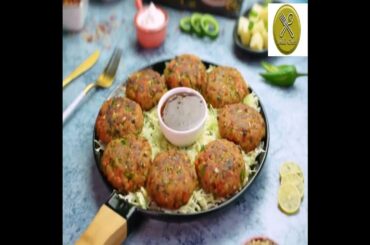 Leftover Rice Tikki & Rice Pakora (Quick Leftover Rice Snacks) Recipe by SooperChef#RiceTikki #Rice