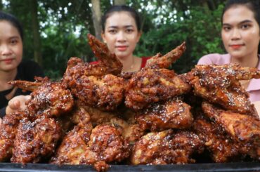 Chicken wings crispy with chili sauce cook recipe