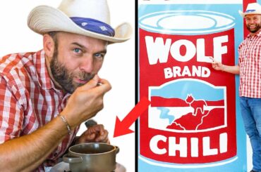 Wolf Brand Chili Started Here? - Across The Street Diner, Corsicana, TX