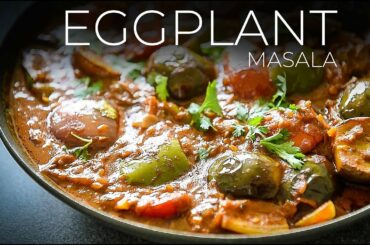 THIS CRAZY TASTY EGGPLANT MASALA RECIPE IS AUBERGENIUS