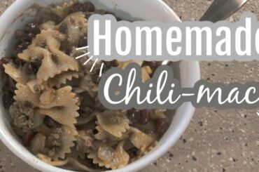 My Homemade Chili-mac Recipe ~ Easy Home Cooking