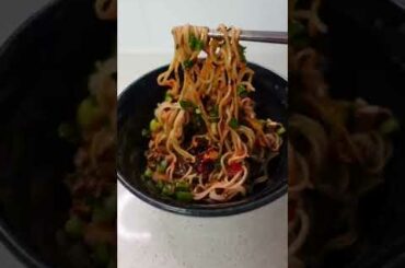 Ginger Scallion Chili Oil Ramen #shorts